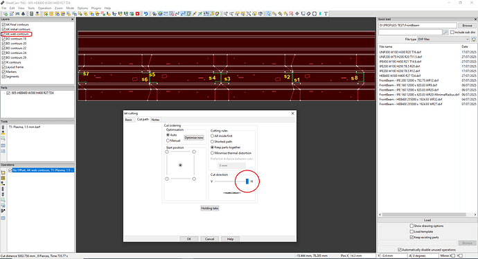 I-beam-Web-Cut-Order